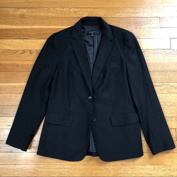 TALBOTS Petites Worsted Wool Blazer - Picture 9 of 9